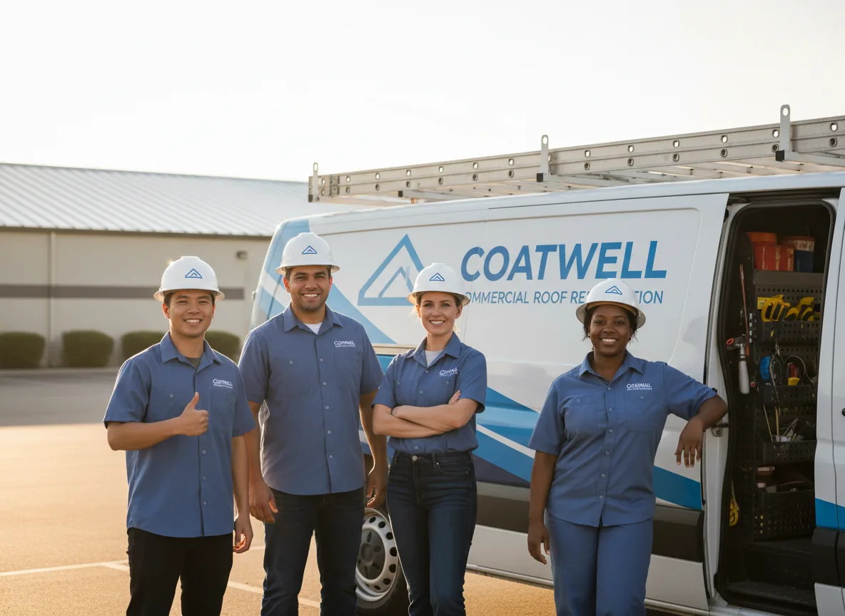 Commercial roof coating company in Lakeville, MN